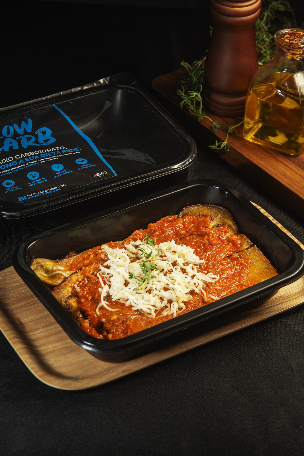 LowCarb - Lasanha de Berinjela à Bolonhesa e Parmesão